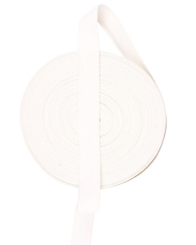 Sangle Coton 38 mm Blanc - Tissushop