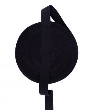 Cotton Webbing 38 mm Black - Tissushop