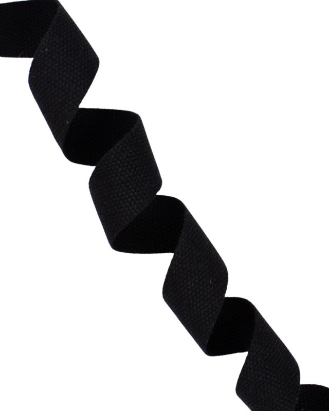 Cotton Webbing 38 mm Black - Tissushop