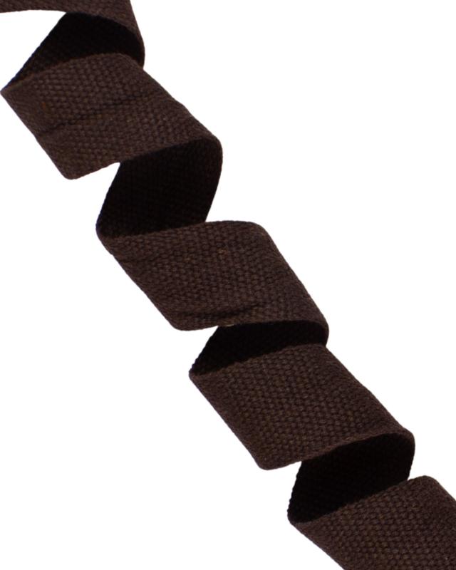 Cotton Webbing 38 mm Brown - Tissushop