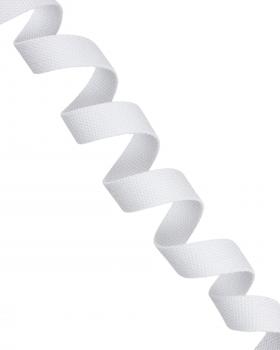 Sangle de Coton 25 mm Blanc - Tissushop
