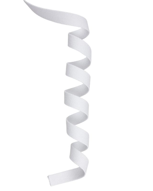 Cotton Webbing 25 mm White - Tissushop