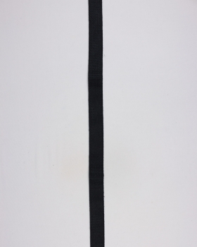 Sangle de Coton 25 mm Noir - Tissushop