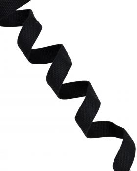 Sangle de Coton 25 mm Noir - Tissushop