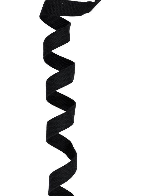 Cotton Webbing 25 mm Black - Tissushop