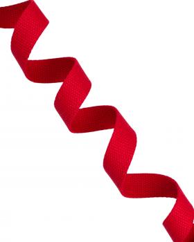Sangle de Coton 25 mm Rouge - Tissushop