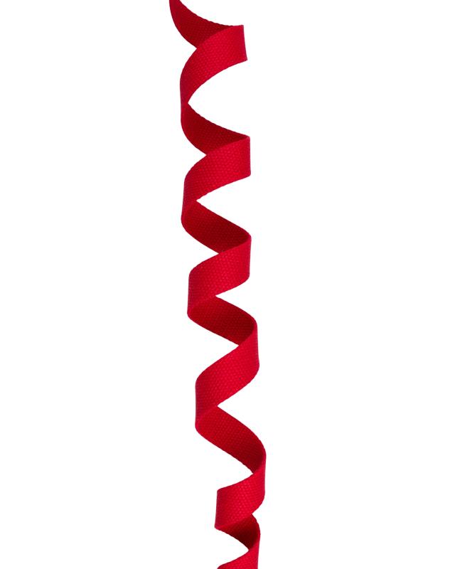 Cotton Webbing 25 mm Red - Tissushop