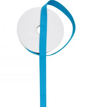 Cotton Webbing 25 mm Turquoise Blue - Tissushop