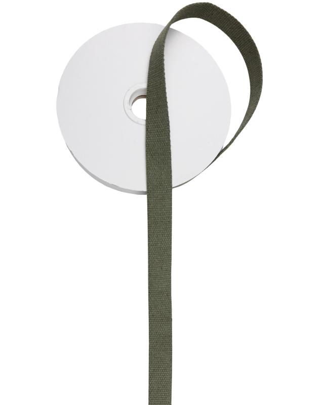 Cotton Webbing 25 mm Khaki - Tissushop