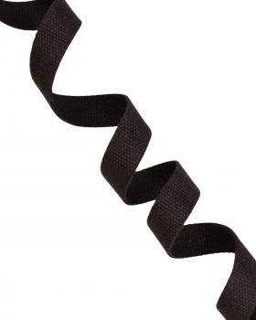 Sangle de Coton 25 mm Marron Foncé - Tissushop