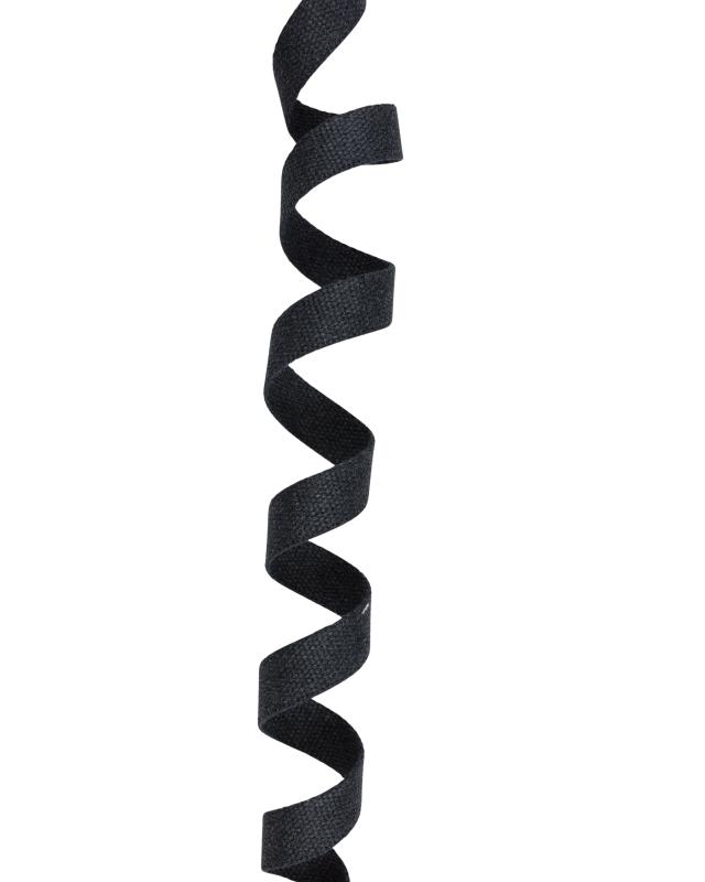 Cotton Webbing 25 mm Dark Grey - Tissushop