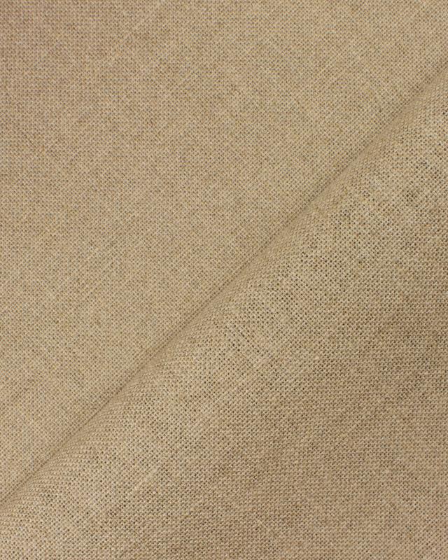 Linen fabric loomstate in 160 cm Natural - Tissushop