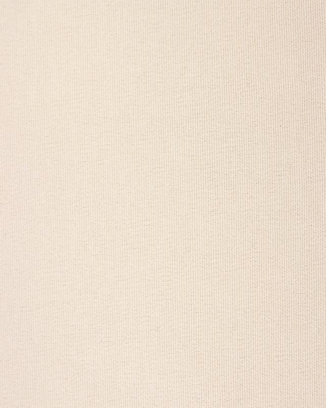 Coton fabric grain riz large wide Off White - Tissushop