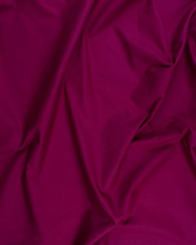 Dyed polycotton Popelin Burgundy - Tissushop