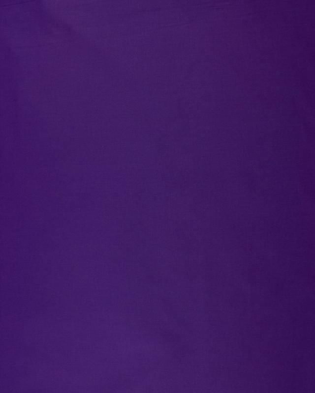 Dyed polycotton Popelin Purple - Tissushop