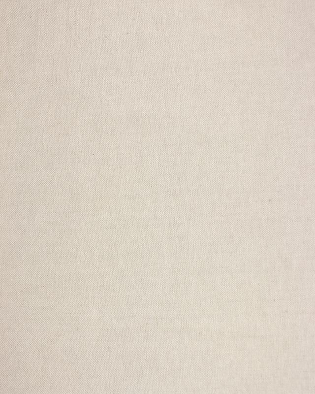 Sergé metis coton/lin Joss - 160 cm Chiné - Tissushop