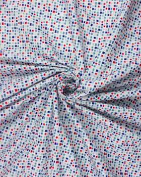 Cotton Popelin - Basen Blue - Tissushop
