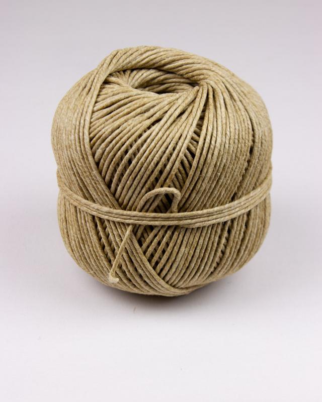 Stinging twine 10/3 linen - diam 2,3 mm - 100 meter ball - Natural - Tissushop