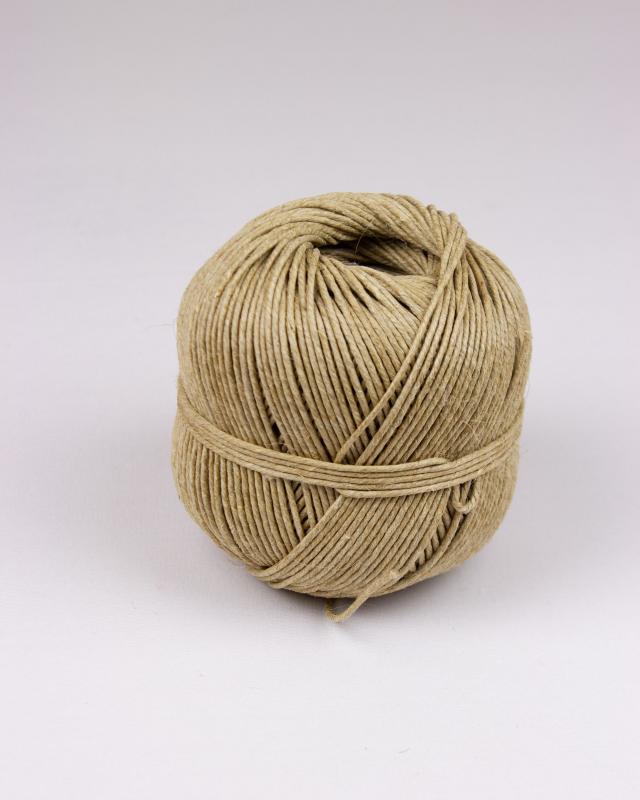 Stinging twine 15/3 polished linen - diam 1,5 mm - 100 meter ball Natural - Tissushop