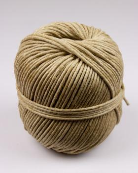 6/3 seat flax rope - 3,3 mm diam - ball of 500 gr - Natural - Tissushop