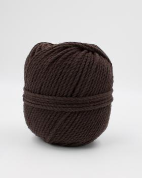 Macramé cotton rope Dark Brown - Tissushop