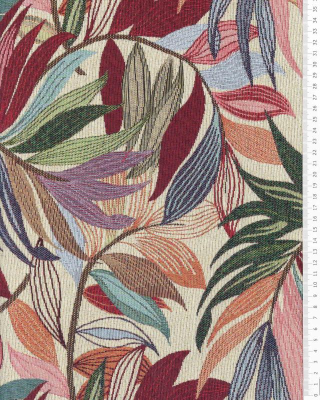 Jacquard home decor Fabric large width - Foliage - Tissushop