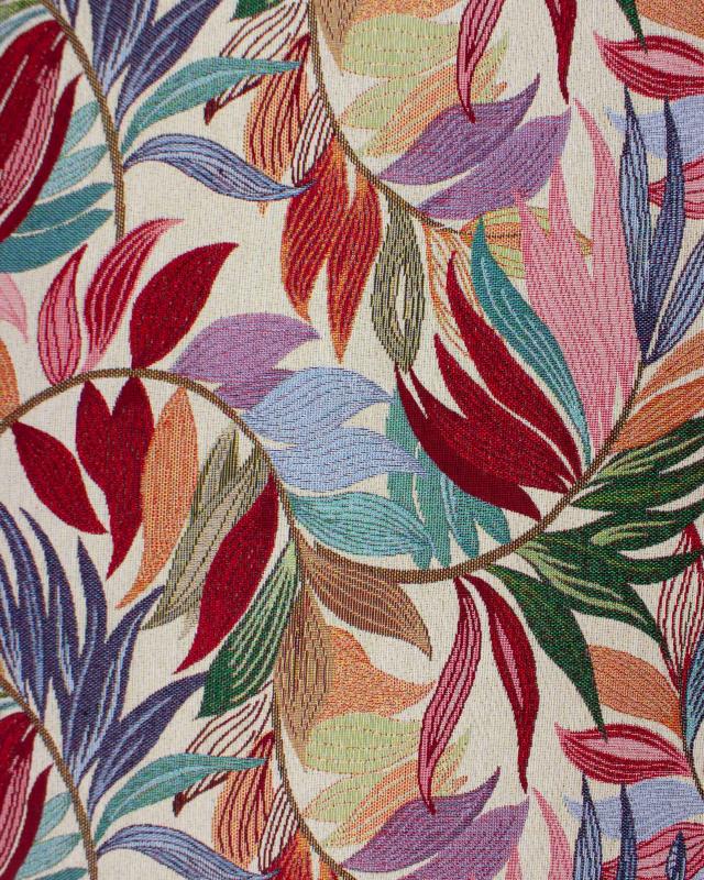 Jacquard home decor Fabric large width - Foliage - Tissushop