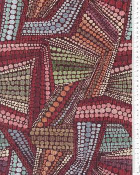 Jacquard home decor fabric large width - Mosaic - Tissushop