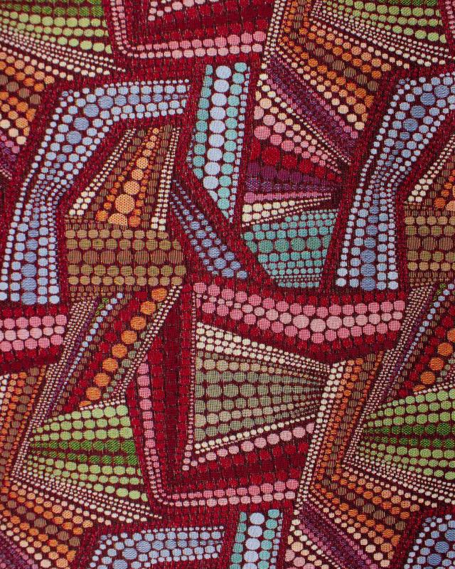 Jacquard d'ameublement grande largeur - Mosaique - Tissushop
