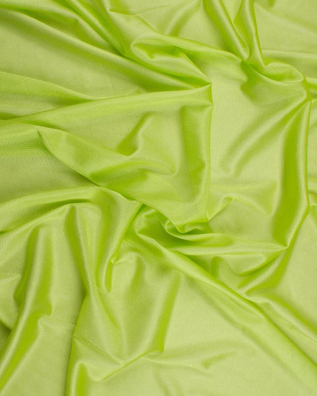 Charming mesh satin Spring Green - Tissushop