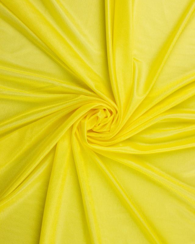 Charming mesh satin Yellow - Tissushop